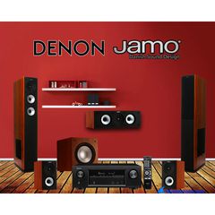 Amply Denon X1600H + Bộ loa 5.0 Jamo S626 + Sub Jamo J10