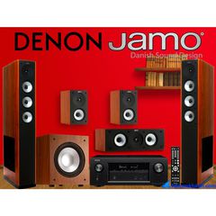 Amply Denon X1600H + Bộ loa 5.0 Jamo S628 HCS + Sub Jamo J10